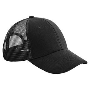 Beechfield Unisex Adult Athleisure Jersey Trucker Cap / Black